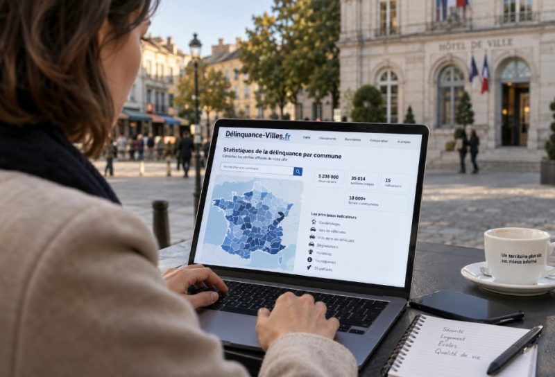 delinquance dans les villes chiffres officiels en France